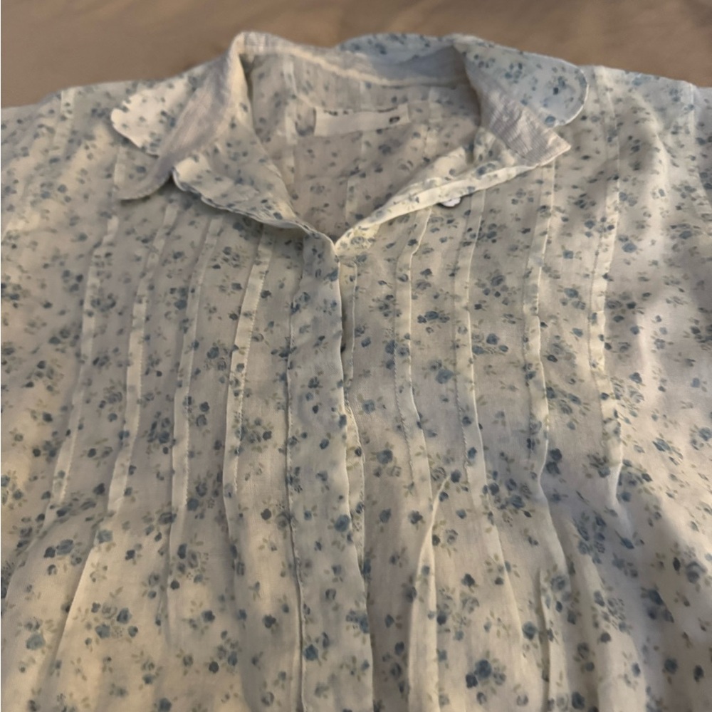 vintage rag n bone floral top